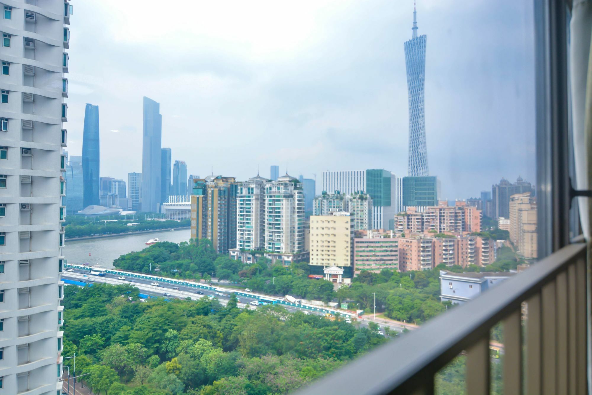 Yumi Apartment Zhujiangxinan Canton Tower Branch Exterior photo